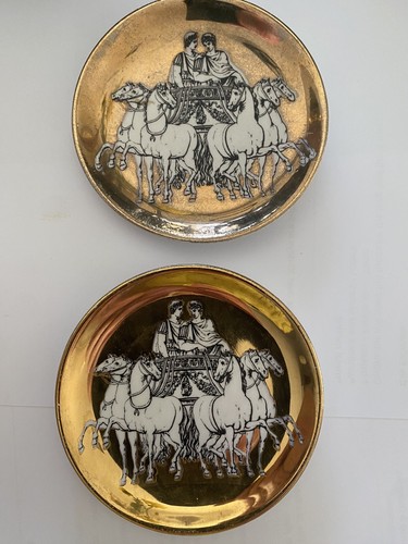 Fornasetti vintage coasters - ,