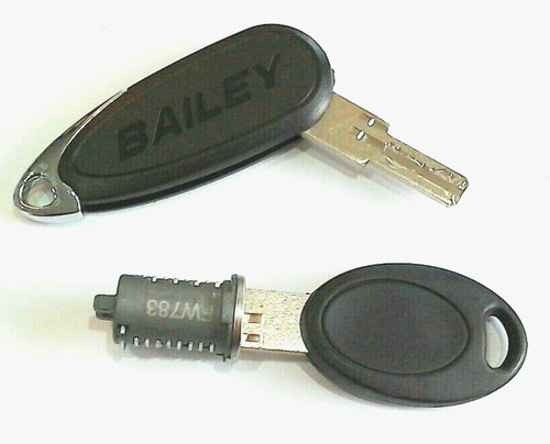 Bailey door lock - door, barrel