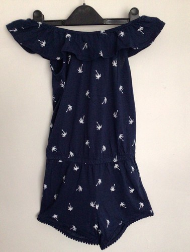 Girls summer jumpsuit navy - summer,