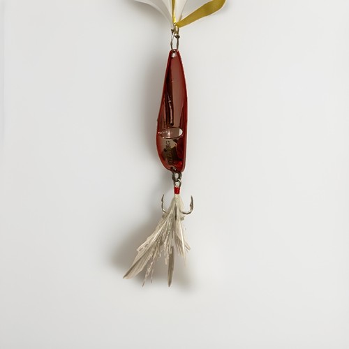 Red silver metal casting - metal, spoon
