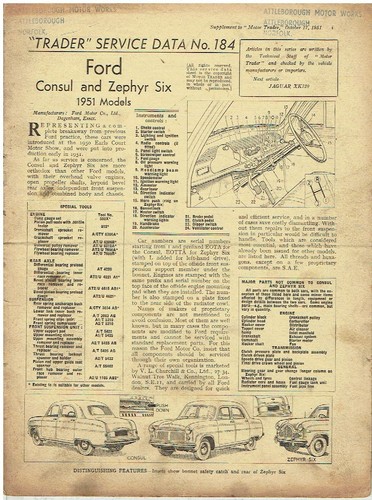 Ford consul mk1 zephyr - zephyr, 6