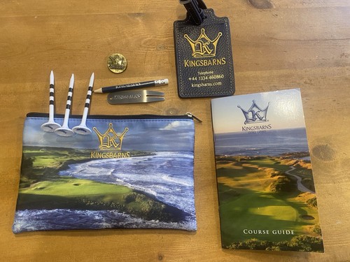 Kingsbarns golf welcome pack - golf,