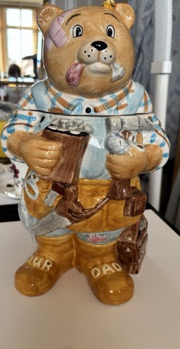 Vintage cookie jar biscuit - jar,