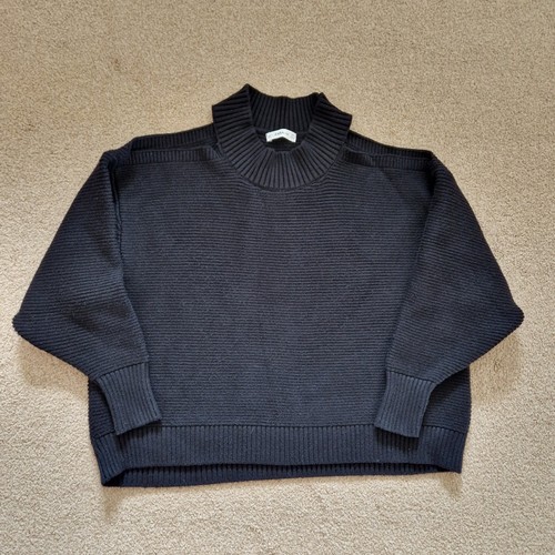 Zara black jumper sweater - black,