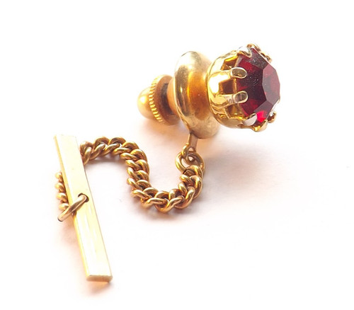 Vintage tie pin - pin, gold