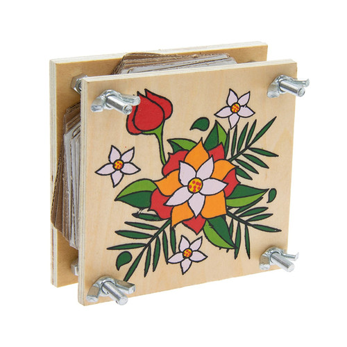 Emkay retro flower press - retro,
