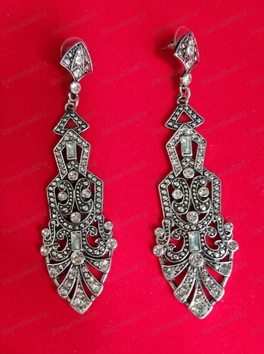 Long art deco style - long,