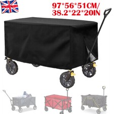 Waterproof Folding Garden Trolley Cover Trolley Protector for Folding Wagon Cart