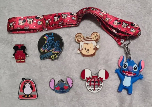 Disney lanyard with - lanyard, rubber