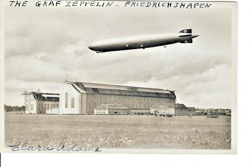 1935 graf zeppelin - 1935, postcard