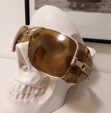 Cazal Vintage 80's Sunglasses Gold, Unisex