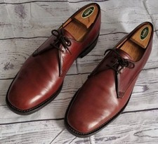 Loake 520  Itshide Golfer Sole Brown Smooth Calf Leather Derby, UK 10 