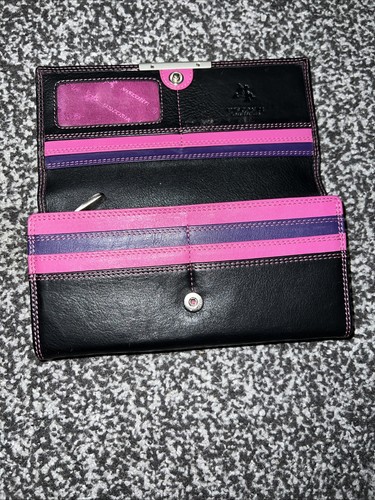 Visconti leather purse - leather,