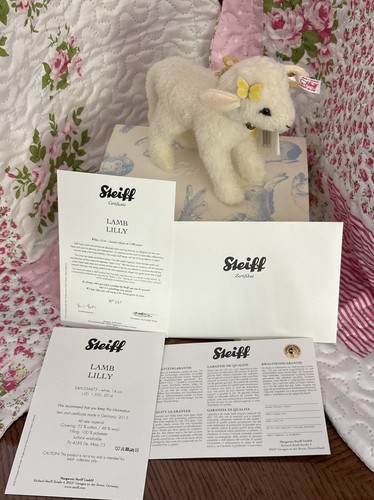 Steiff lily lamb - , extremely