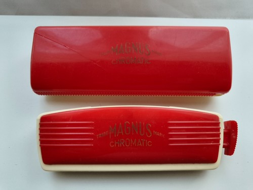 Vintage chromatic harmonica - vintage,