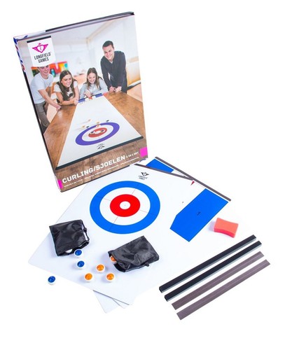 Curling and table - in,