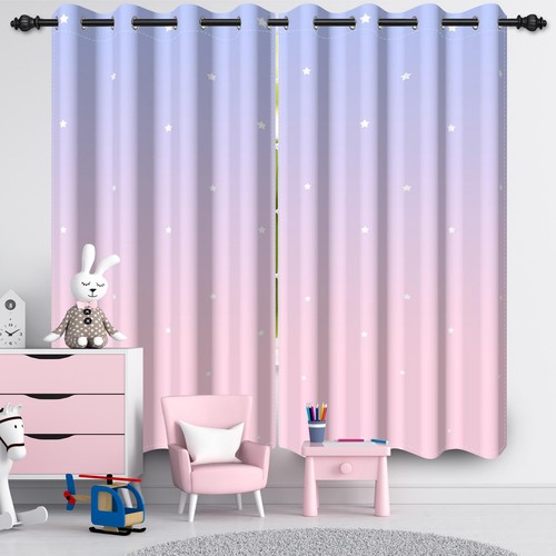 Ombre blackout curtains - curtains, for