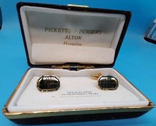 Retro Gold Plate Cufflinks
