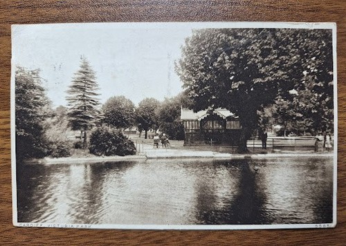 Cardiff victoria park 1925 - cardiff,