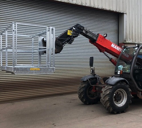 Telehandler manlift safety - telehandler,