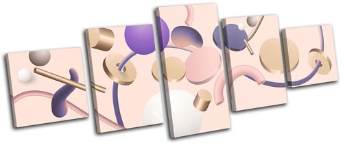 Geometric modern gold pink - geometric,