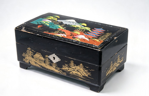 Vintage japanese lacquered - vintage,