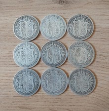 1911 1919 halfcrown - halfcrown, run