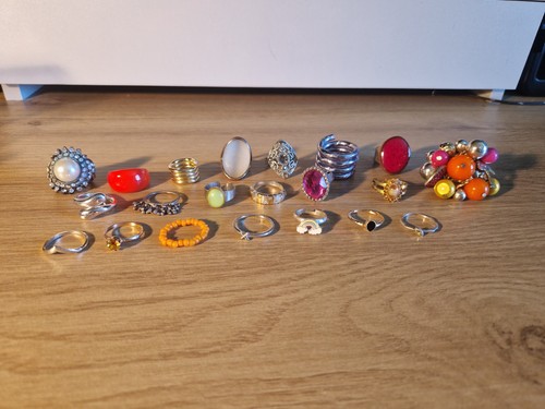 Joblot rings costume - joblot, jewellery