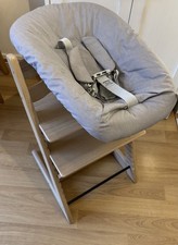 Stokke Tripp Trapp Newborn Set with Toy Hanger and Box Excellent Condition