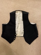  Vintage black waistcoat.  