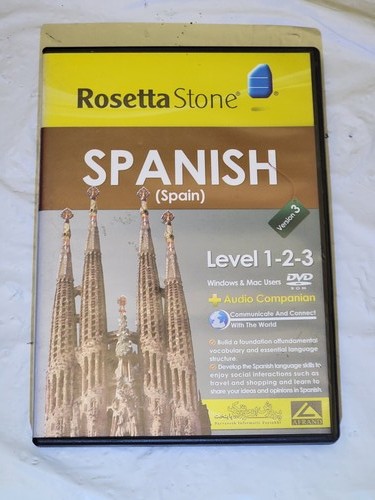 Rosetta stone spanish - stone, (spain)