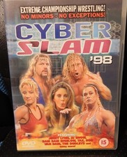 ECW - Cyberslam '98 (DVD, 2002). ECW, WWE,WWF,WCW, CERT 15. VGC. REF EL