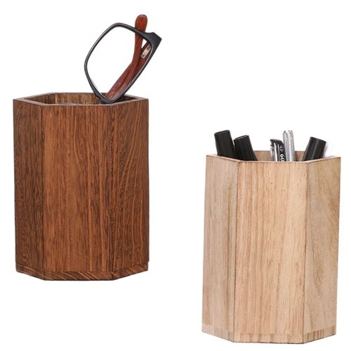 1pc wooden pen - wooden, holder