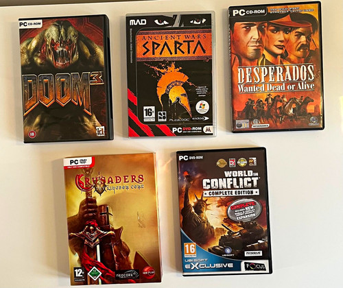 Rom game lot - cd-rom, of