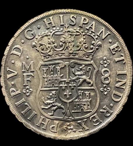 1739 mexico silver reales - mexico,