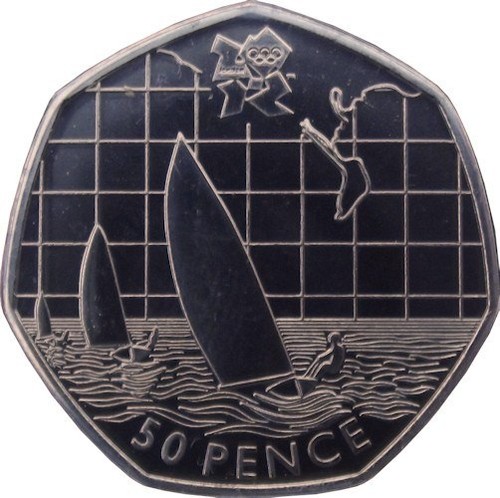 Olympic 50p coins - uk,