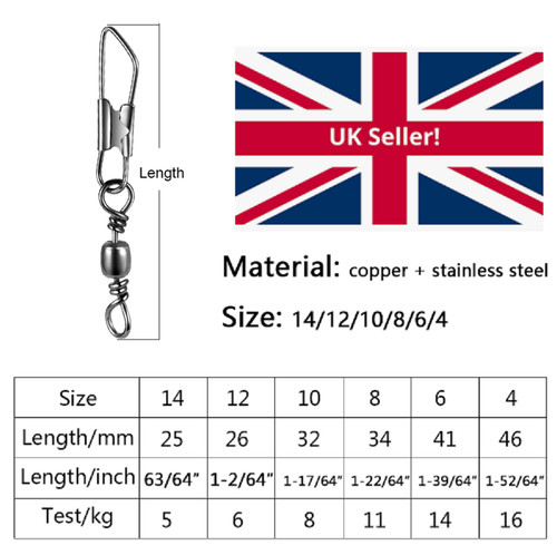 American snap link swivels - snap,