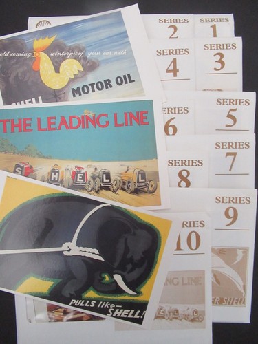 Shell oil postcards of - oil,
