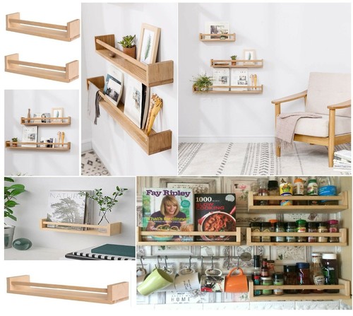 Spice rack wall - spice, pine