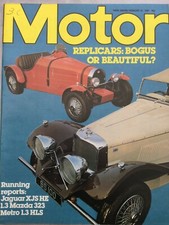 Motor Magazine - 13 February 1982 - Renault 18 GTX, Metro 1.3, Mazda RX-7