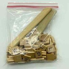 Scrabble Game pieces 2 letter