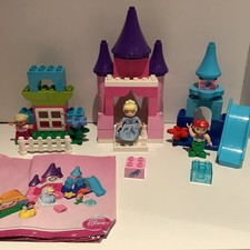Lego Duplo Disney Princess Cinderella Castle Little Mermaid with instructions 