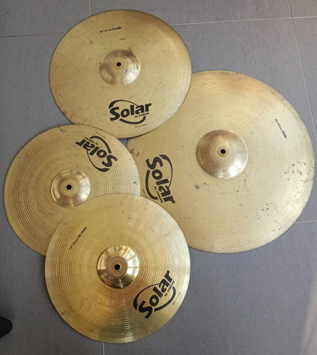 Sabian solar cymbal set - sabian,