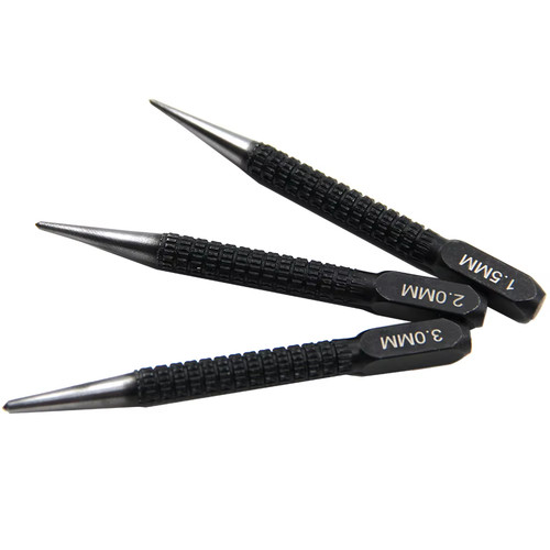 Steel centre punch set - centre,