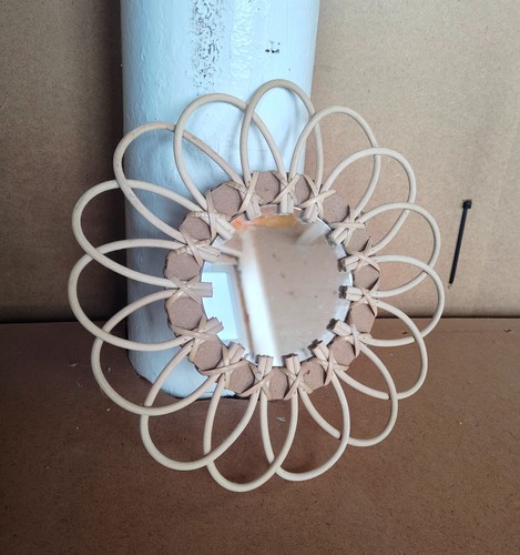 Rattan mirror frame - mirror,