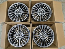 MERCEDES BENZ C CLASS 19” AMG ALLOY WHEELS RIMS W206 W205 Turbine 4x Genuine