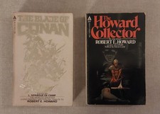 REH - Howard Collector & The Blade of Conan + 2× Solomon Kane Bantam pub.