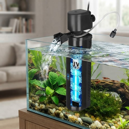Dual filtration filter - filtration, u-v