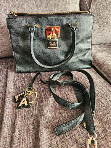 Guess black logo - guess, satchel/top