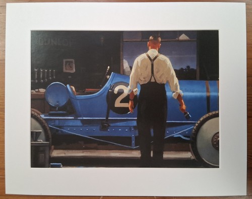 Jack vettriano mounted print - vettriano,